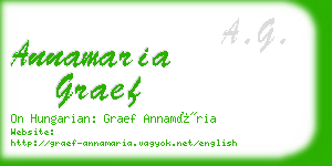 annamaria graef business card